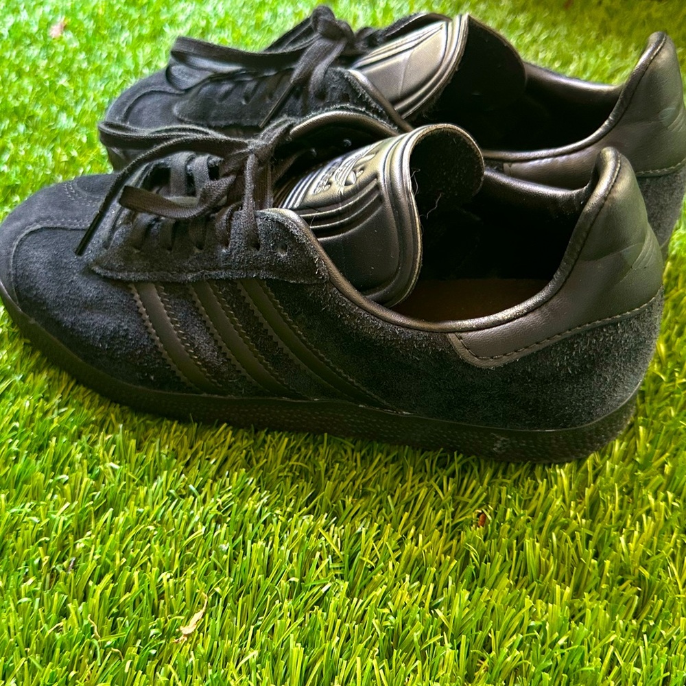 Adidas Gazelle All Black Suede Sneakers